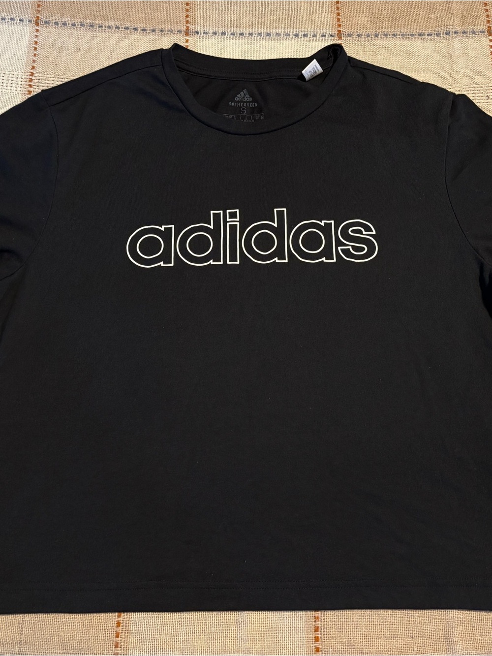Adidas Black Short Sleeve Tee T-Shirt